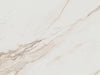 Flaviker Boden Calacatta Extra / 5.5x120x0.9cm Sockel Flaviker Supreme Evo LUX (poliert) Grey-Amani (Grau)