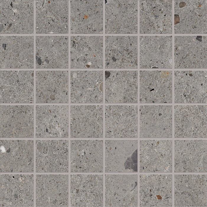 Provenza Boden Elfenbein / 30x30x0.95cm Bodenfliese Provenza Ego Mosaik Nat. R10/B Grau