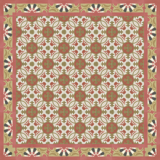 VIA Boden Bunt / 20x20x1.8cm Bodenfliese VIA Edition Muster 51094 Bunt